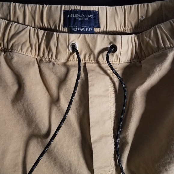 American Eagle Khaki Joggers - Picture 1 of 3